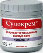 Судокрем крем детский под подгузник Крем 125г от Аптека Солнышко Часовая 11с2