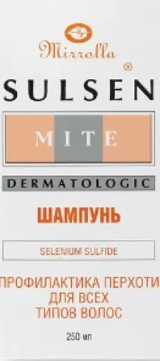 Сульсен мите шампунь п/перхоти Флакон 250мл произодства Мирра ООО