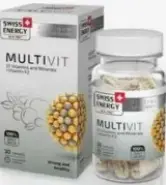 Свисс Энерджи Мультивит Капсулы медленного высвобождения №30 в СПБ (Санкт-Петербурге) от Аптека Heally