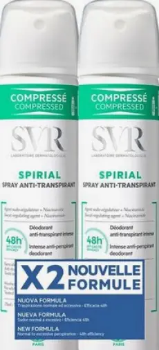 SVR Spirial СВР Спириал Спрей-антиперспирант Флакон 75мл №2