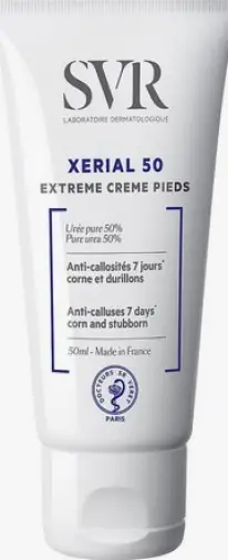 SVR Xerial 50 Extreme СВР Ксериал 50 Экстрем Крем для ног Туба 50мл произодства SVR Laboratoire (СВР)