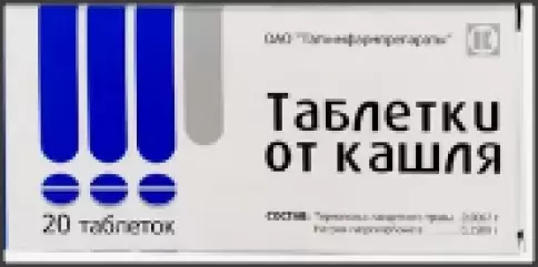 Аналог Термопсол: Таблетки от кашля