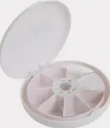 Таблетница на 7 дней Крышка вращающаяся №1 от Медикал Лизинг Консалтинг