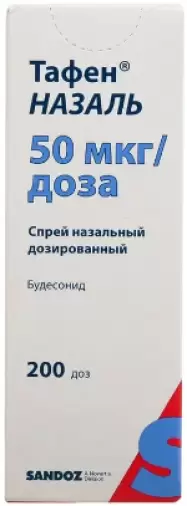 Тафен назаль Спрей 50мкг/доза 200доз произодства Лек