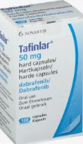 Тафинлар Капсулы 50мг №120 произодства Новартис Фарма