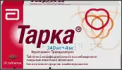 Тарка Капсулы 240/4мг №28 от Не определен