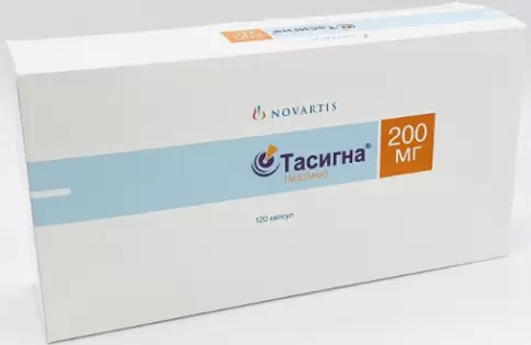 Тасигна Капсулы 200мг №120 произодства Не определен
