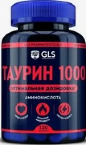 Таурин 1000 GLS Капсулы 400мг №120