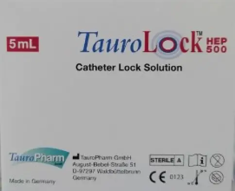 Тауролок Геп 500 Р-р д/закрытия катетеров 5мл №10 произодства Тауро Фарм