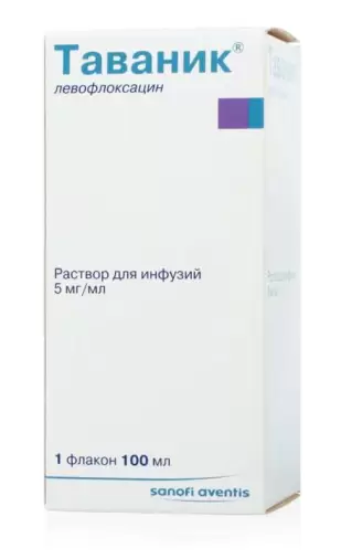 Таваник Р-р д/инфузий 500мг 100мл №1 в Судаке