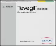 Тавегил Таблетки 1мг №20 от Аптека ру