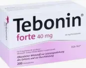 Тебонин форте Таблетки 40мг №200 от Германия