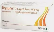 Тейсуно Капсулы 20мг+5.8мг+15.8мг №84 от Тайхэ Лтд