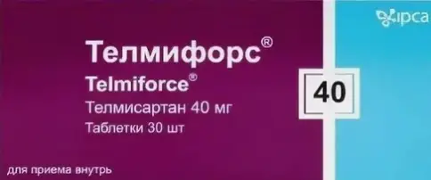Телмифорс Таблетки 40мг №30