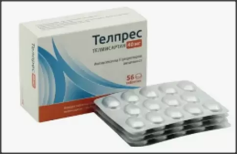 Телпрес Таблетки 40мг №56 в Волгограде