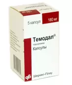 Темодал Капсулы 180мг №5 от Орион Фарма