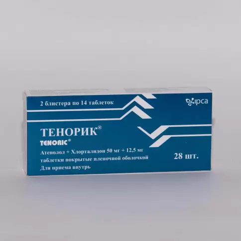 Тенорокс Таблетки п/о 50мг/12.5мг №28 произодства Оксфорд