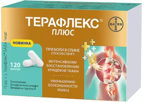 Терафлекс Плюс Капсулы 740мг №120