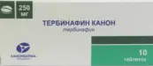 Тербинафин Таблетки 250мг №10 от Радуга Продакшн ЗАО