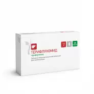 Терифлуномид Таблетки п/о 14мг №28 от Самсон-Фарма в Перово