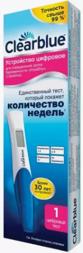 Тест на беременность Clearblue Digital Тест цифровой с индик.зачатия №1 произодства ЭсПиДи Свис Пресижи Дайагностикс ГмбХ