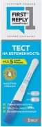 Тест на беременность First Reply Первый Ответ Тест-полоска №1 от Международная аптека