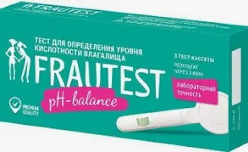 Тест на кислотность влагалища Frautest pH-balance