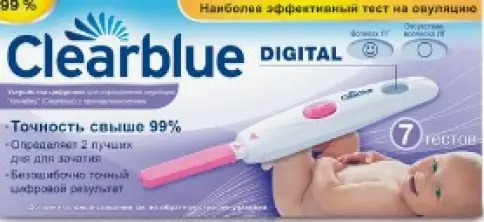Тест на овуляцию Clearblue
