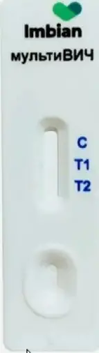 Тест на ВИЧ МультиВИЧ-ИМБИАН-ИХА Упаковка №1 произодства Не определен