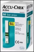 Тест-полоски к глюкомеру Акку-Чек Актив Упаковка №50 от Рош Диагностика