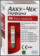 Тест-полоски к глюкомеру Акку-Чек Перформа