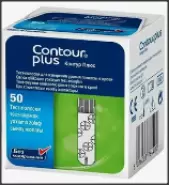 Тест-полоски к глюкометру Контур Плюс