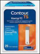Тест-полоски к глюкометру Контур ТС