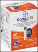 Тест-полоски к глюкометру Контур ТС Упаковка №50 от Байер