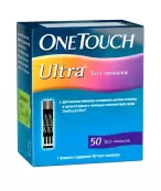 Тест-полоски к глюкометру УанТач Ультра Упаковка №50 от Лайф Скан