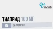 Тиаприд Таблетки 100мг №20 от Аптека Ваша №1 Россошанский пр-д 3