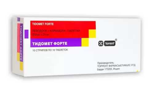 Тидомет форте Таблетки №100 в Красногорске