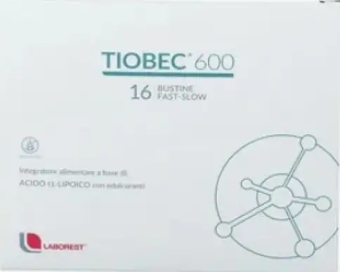 Тиобек 600 Пакетики №16 произодства Лаборест, Италия