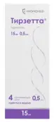 Тирзетта Р-р д/п/к введ., шпр-ручка 15мг/0.5мл №4 от Промомед Рус ООО