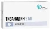 Тизанидин Таблетки 2мг №30 от Озон ФК ООО