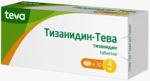 Тизанидин Таблетки 4мг №30 в Химках