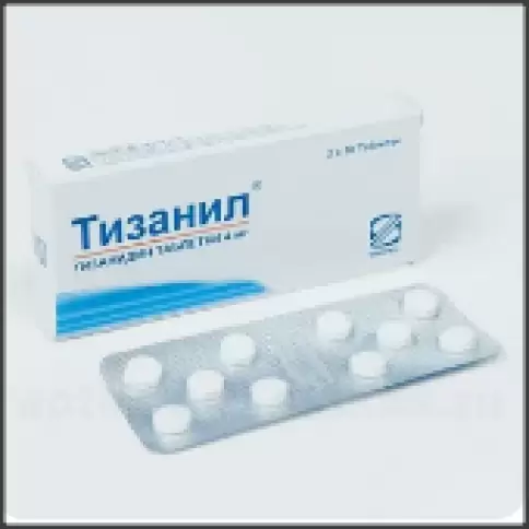 Аналог Тизанидин: Тизанил