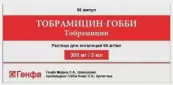 Тобрамицин Р-р д/ингаляций, ампулы 60мг/мл 5мл №4х14 от Гобби Новаг