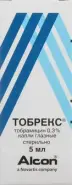Тобрекс Капли глазные 0.3% 5мл от Магнит Аптека Кронштадтский б-р 30 Б