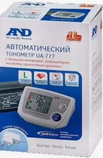 Тонометр автоматический AND UA-777 с большой манжетой