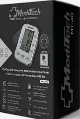 Тонометр автоматический MediTech МТ-40 с адаптером