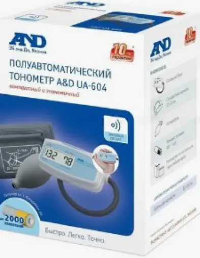 Тонометр полуавтоматический AND UA-604