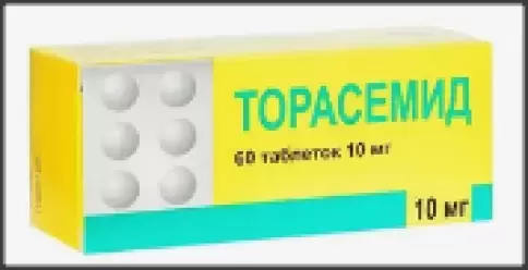 Торасемид Таблетки 10 мг №60