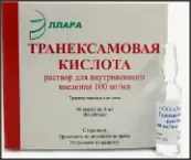 Транексамовая кислота Ампулы 50мг/мл 5мл №10 от Эллара МЦ