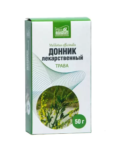 Трава донника Упаковка 50г произодства Хербес ООО